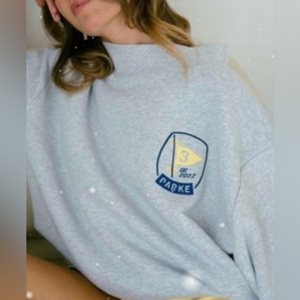 New Parke Birthday Graphic Mockneck XXL